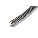 4 rails incurvés Unitrack (R381-30) 30 degrés - Kato 20-140 - HO 1/87 - 3