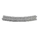 4 rails courbes Unitrack (R730-PCAL/R730-PCAR) CS - Kato 2-242 - HO 1/87 - 2