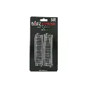 2 rails incurvés Unitrack (R867-10) 10 degrés - Kato 2-290 - HO 1/87 - 4