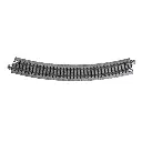 4 rails incurvés Unitrack (R348-30) 30 degrés - Kato 20-130 - HO 1/87 - 2