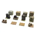 Des palettes avec cargaison - ARTITEC 387.261 - HO 1/87  - 2