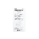 4 rails incurvés Unitrack (R430-22.5) 22,5 degrés - Kato 2-260 - HO 1/87 - 5