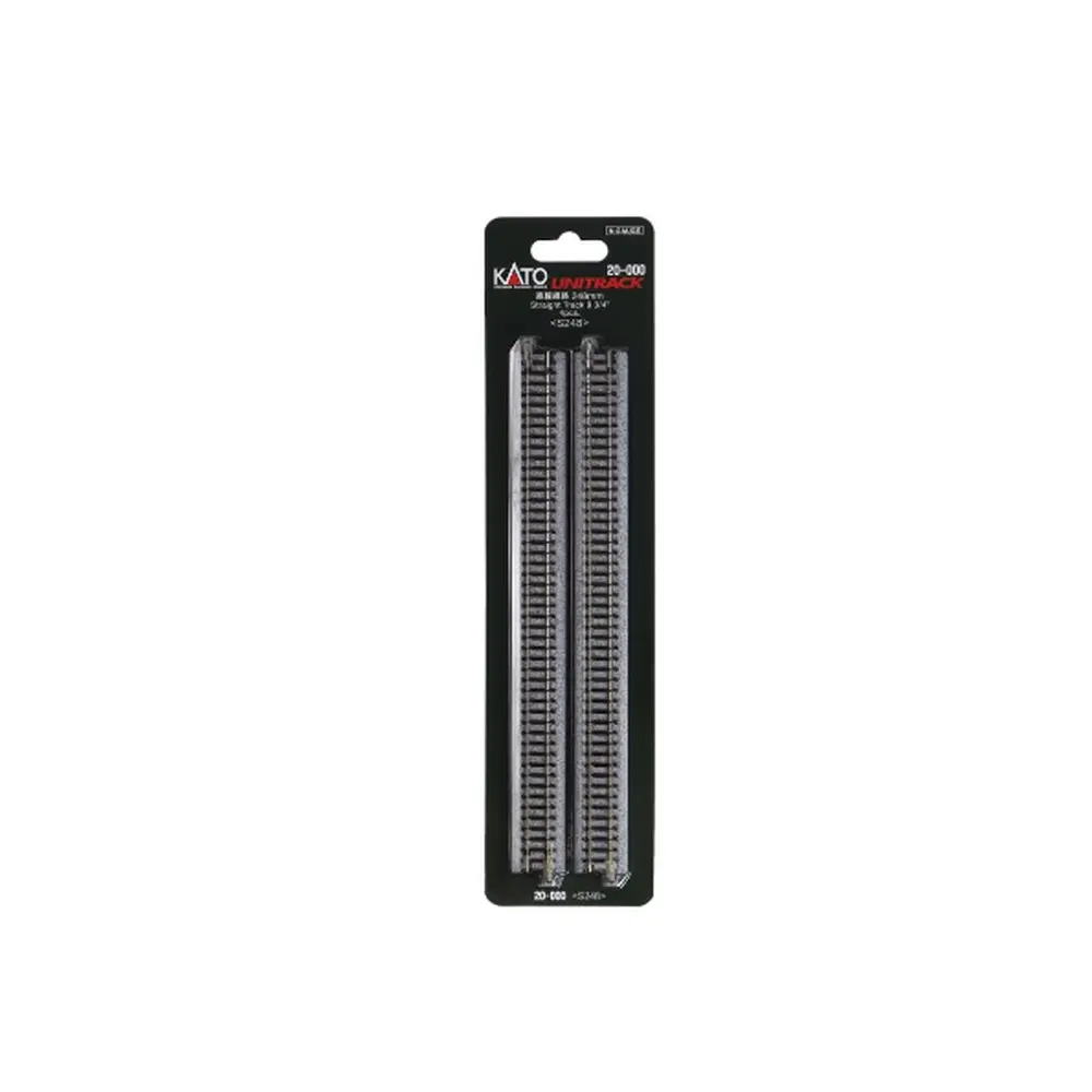 4 Rails droits unitrack ( S248 ) 248mm - Kato K20-000 - N 1/160 - 2R - 4