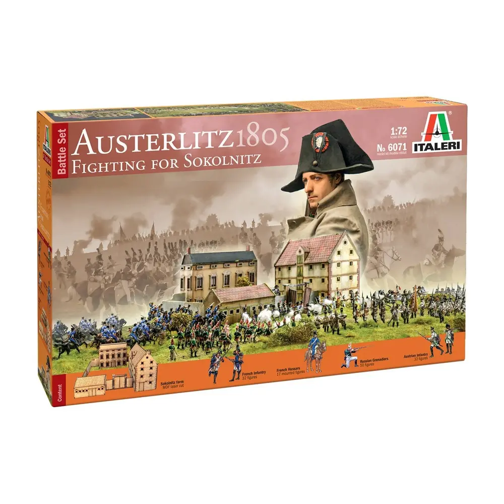  Battle Set Austerlitz 1805 / Sokolnitz - ITALERI 6071 - 1/72 - 2