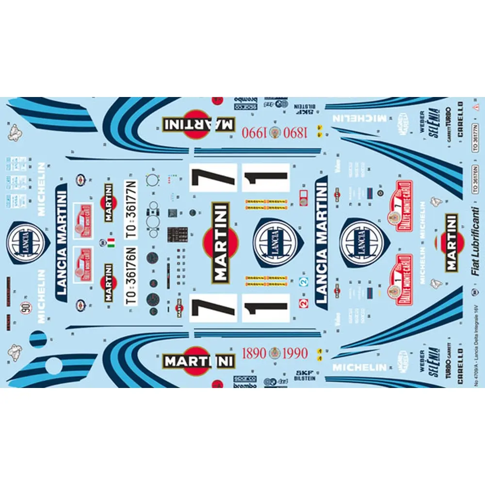 Lancia Delta HF Intégrale - Italeri 4709 - 1/12 - 2