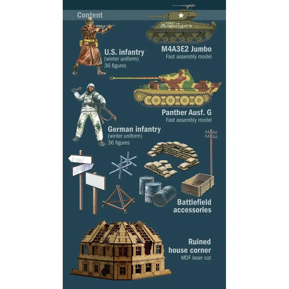 Bastogne 1944 (80ème Anniversaire) - Italeri 6186 - 1/72 - 2