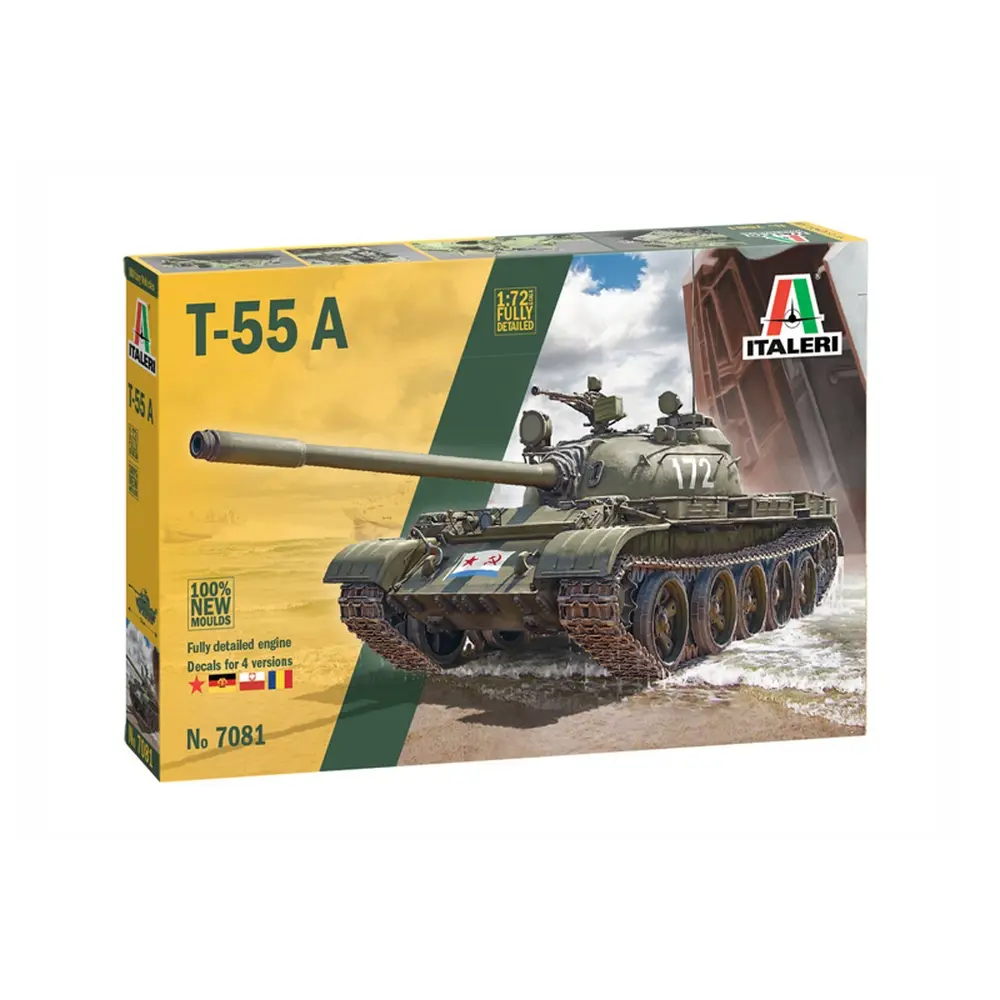 Char Moyen Soviétique T-55 - Italeri I7081 - 1/72 - 2