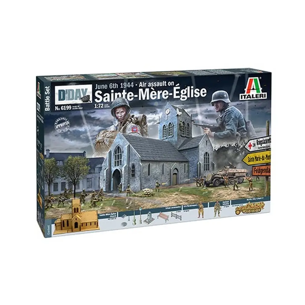 Sainte-Mère-Eglise 6/6/ - 1944 - Italeri 6199 - 1/72 - 2