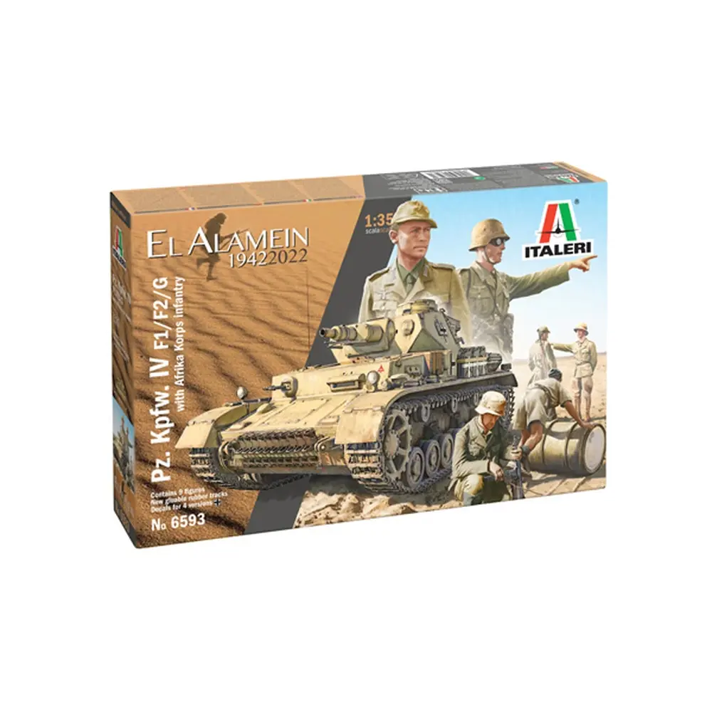 Panzer IV F1/F2/G Afrika Korps - Italeri 6593 - 1/35 - 3