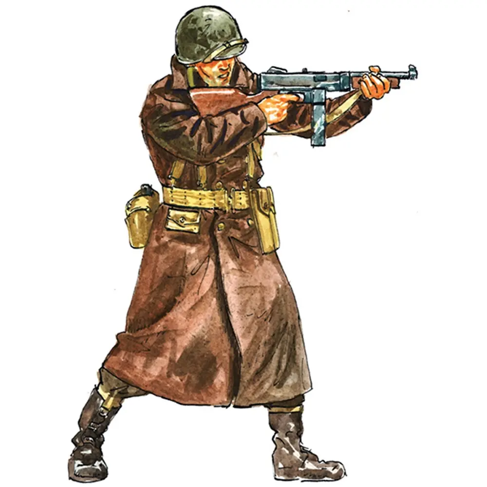 Infanterie U.S. en tenue hivernale WWII - ITALERI 6133 - 1/72 - 5