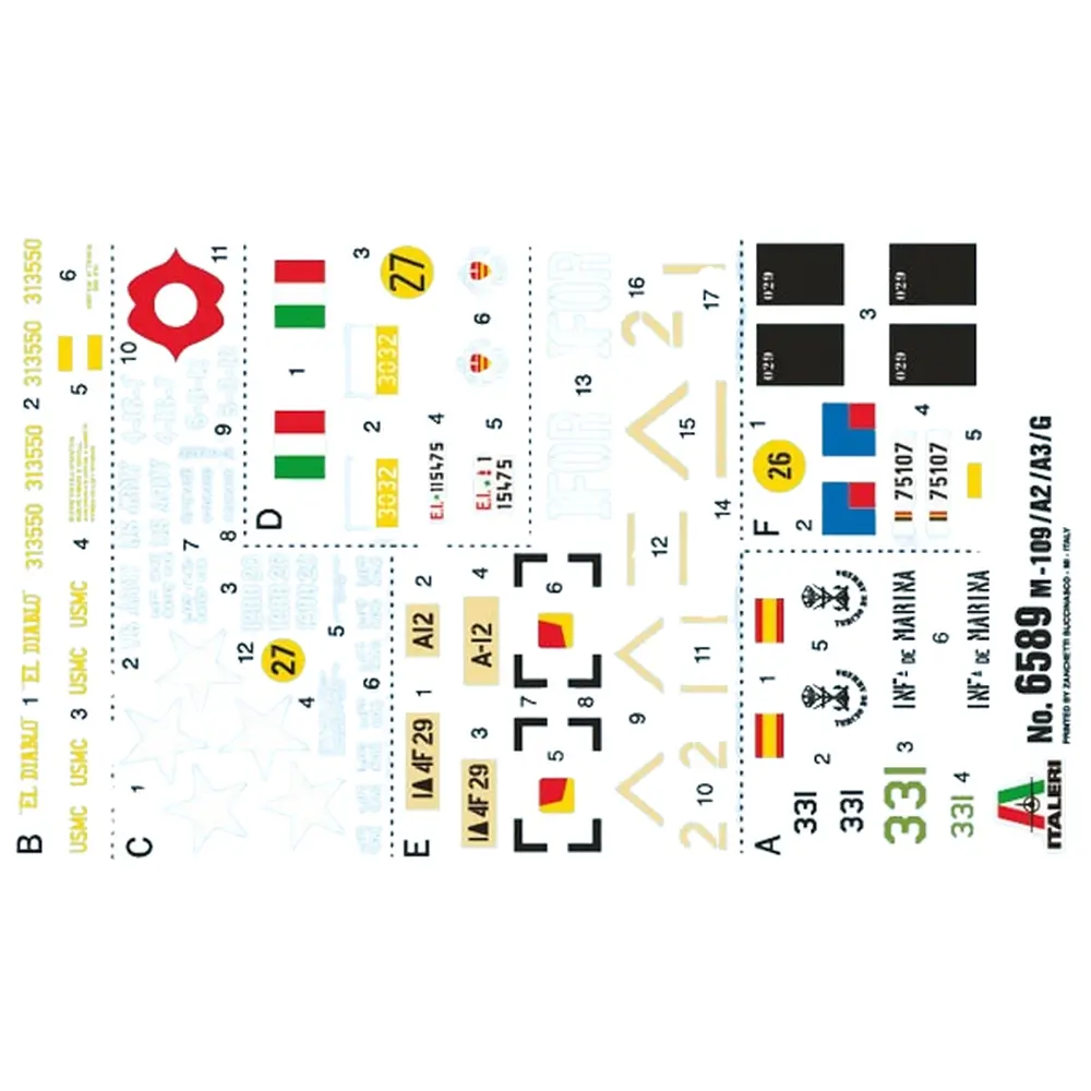  Char Obusier Lourd - M109 A2/A3/G - Italeri 6589 - 1/35 - 2