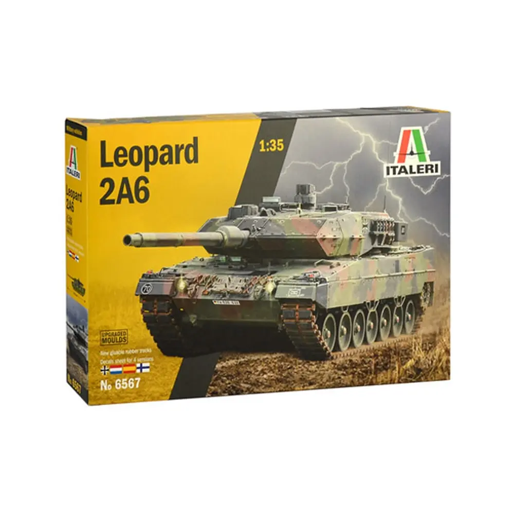 Char D'assaut - Léopard 2A6 - Italeri 6567 - 1/35 - 3