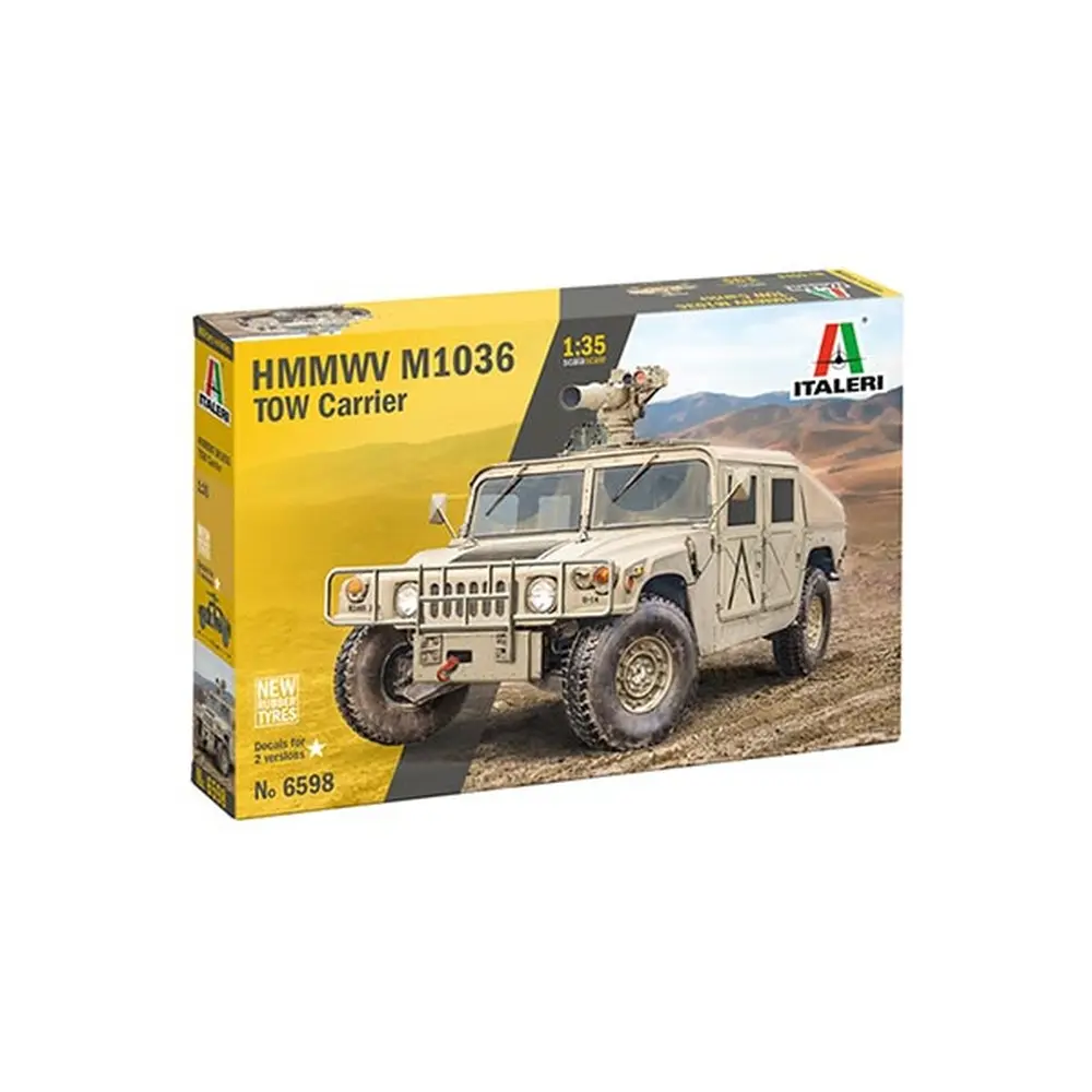 Véhicule militaire - HMMWV M966 TOW Carrier - ITALERI 6598 - 1/35 - 5