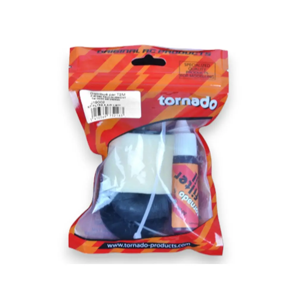 Kit Filtre à Air & Huile pour Tout Terrain - T2M / Tornado J19002 - 1/8  - 2