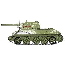 Véhicule militaire - Char d'assaut T-34/76 Modèle 1943 - ITALERI 6570 - 1/35 - 4