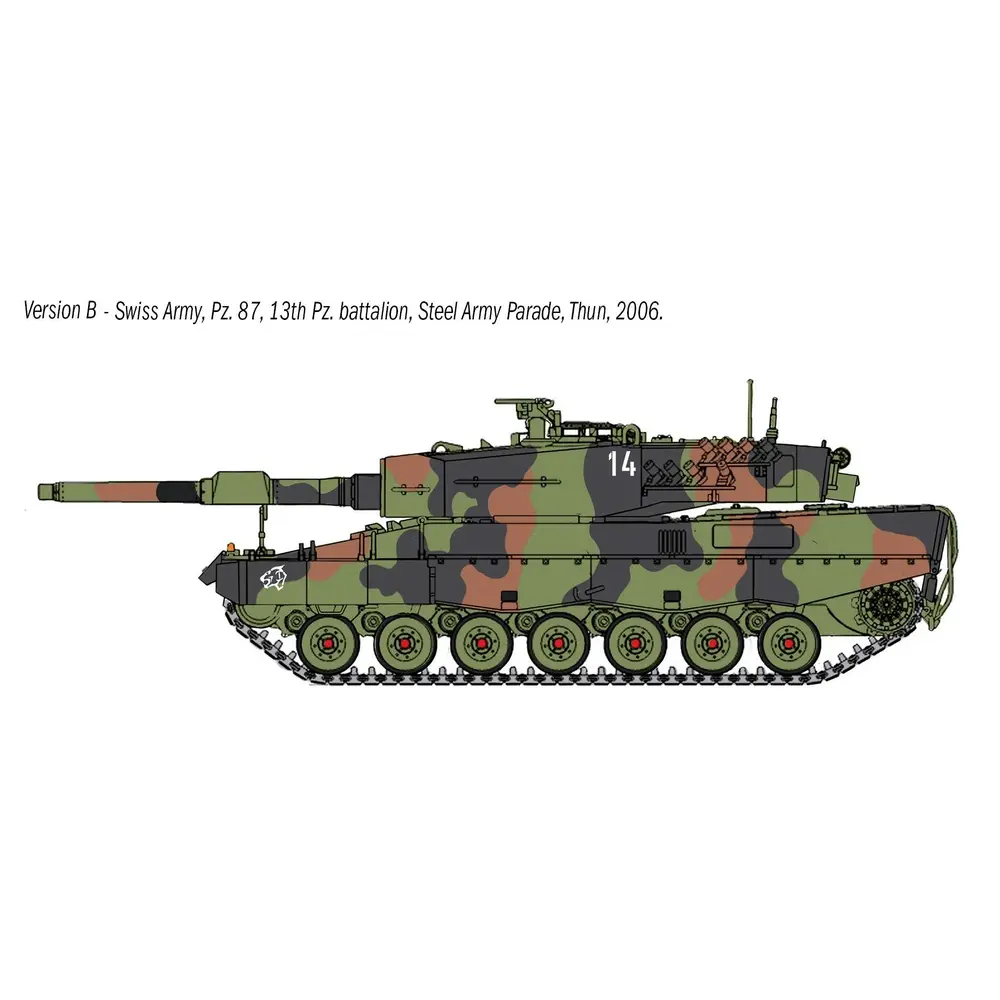 Char 1/35 Leopard 2 A4 - ITALERI 35106 - 1/35  - 3