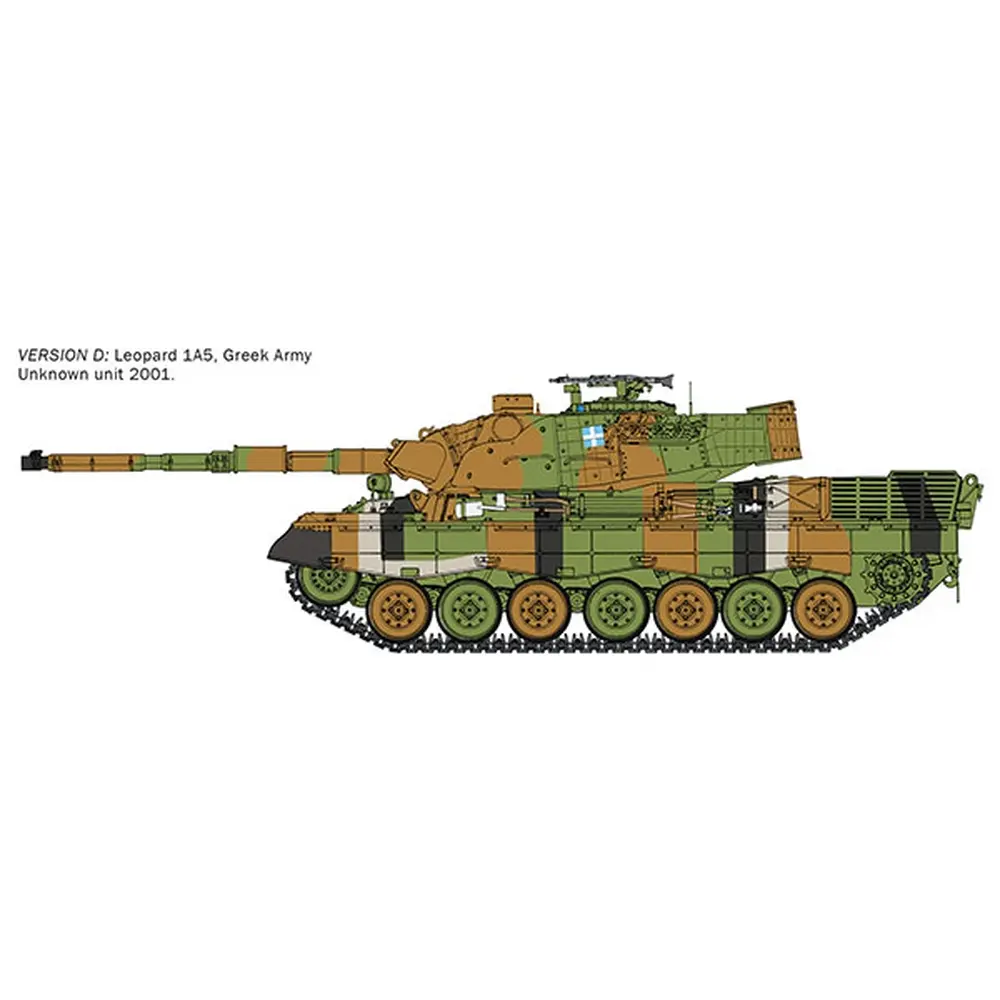 Véhicule militaire - Char d'assaut Leopard 1A5 - ITALERI 6481 - 1/35 - 5