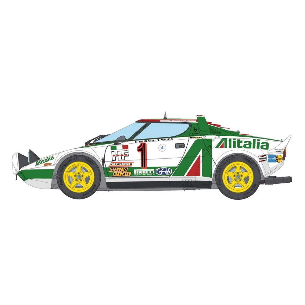 Lancia Stratos HF Gr.4 M.Carlo - Italeri 4714 - 1/12 - 2