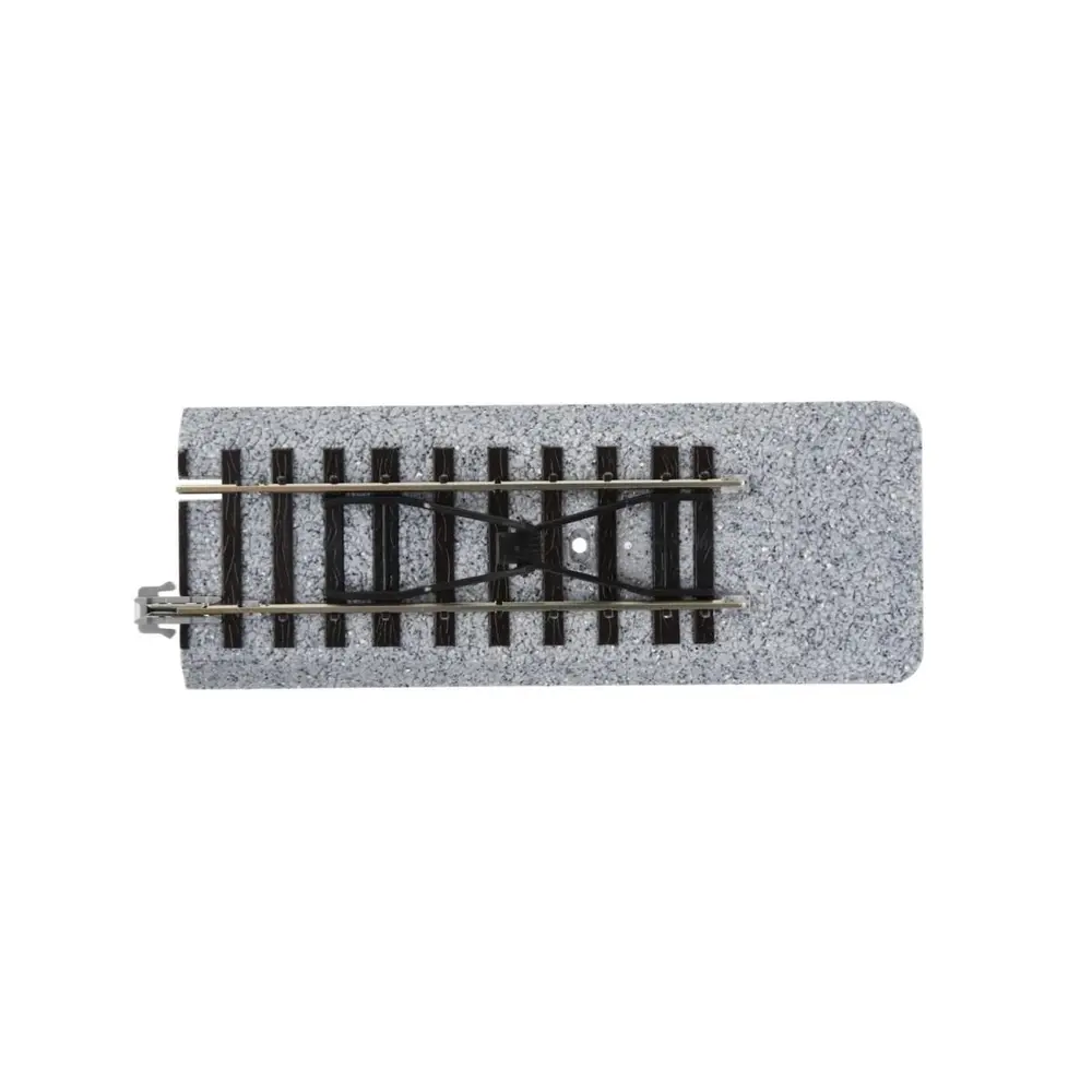 2 rails droits Unitrack (S109B) avec butée tampon - Kato 2-170 - HO 1/87 - 2