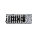 2 rails droits Unitrack (S109B) avec butée tampon - Kato 2-170 - HO 1/87 - 2
