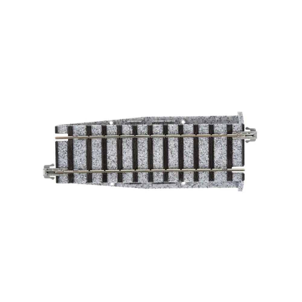 4 Rails droits auxiliaires d'aiguillage Unitrack (S97) 97 mm - Kato 2-192 - HO 1/87  - 3