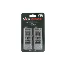 2 rails droits Unitrack (S109B) avec butée tampon - Kato 2-170 - HO 1/87 - 4