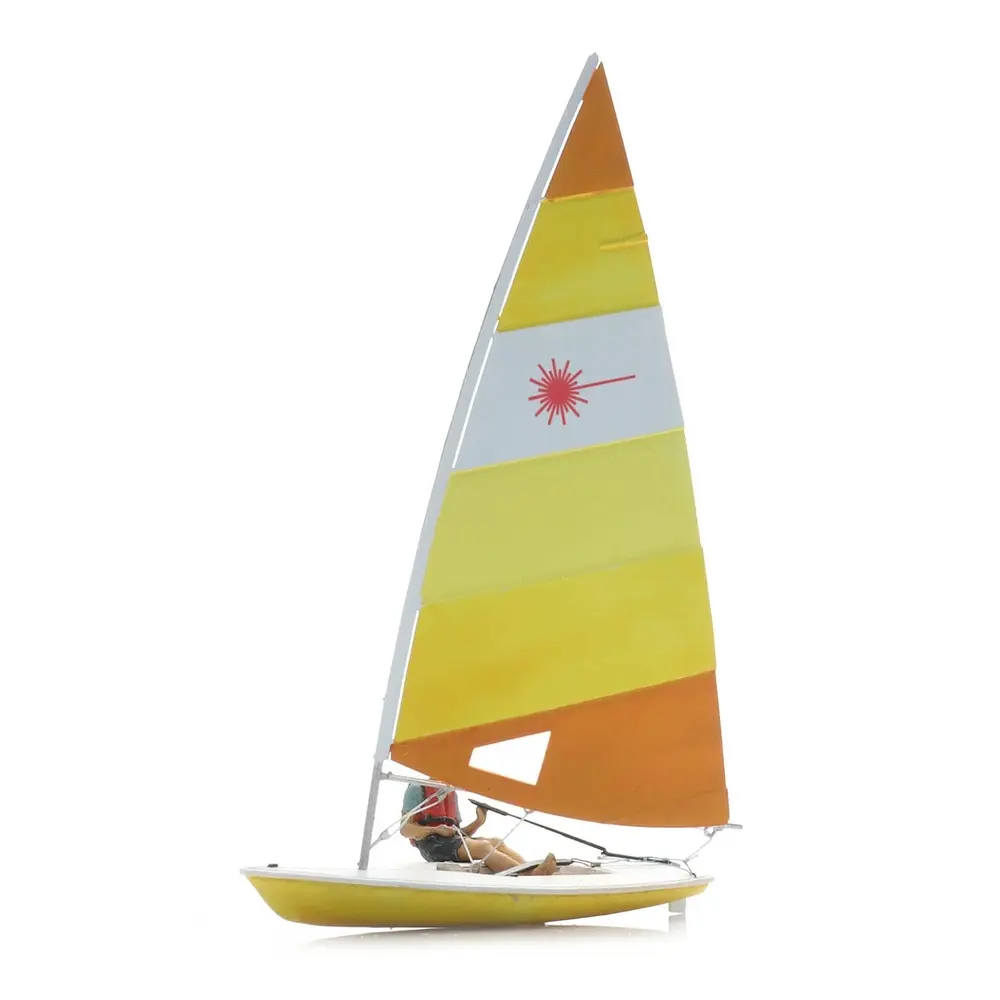 Voilier Laser voile + figurine - Artitec 87.593 - HO 1/87 - 6