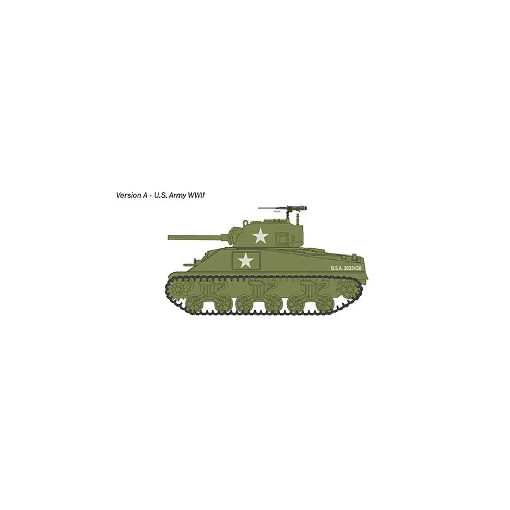 M4 Sherman - Italeri 25751 - 1/56 - 2