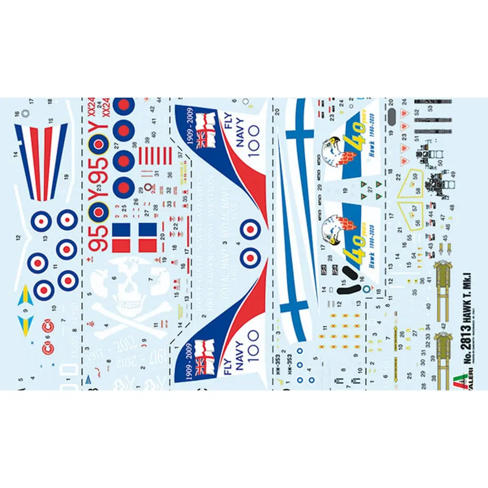 Avion BAE Hawk T. Mk.I - ITALERI I2813 - 1/48 - 1970 - 3
