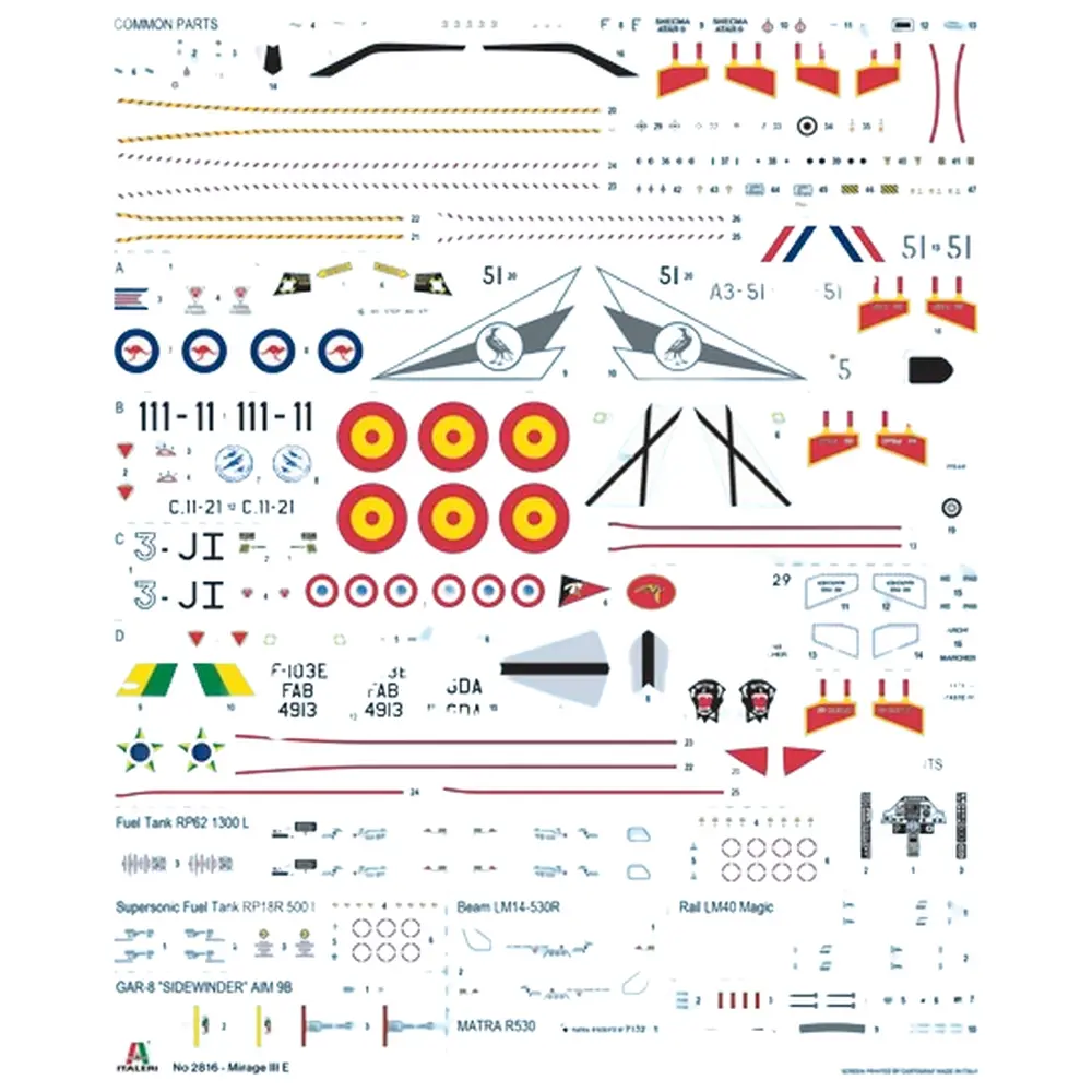 Mirage III E - Italeri 2816 - 1/48 - 3