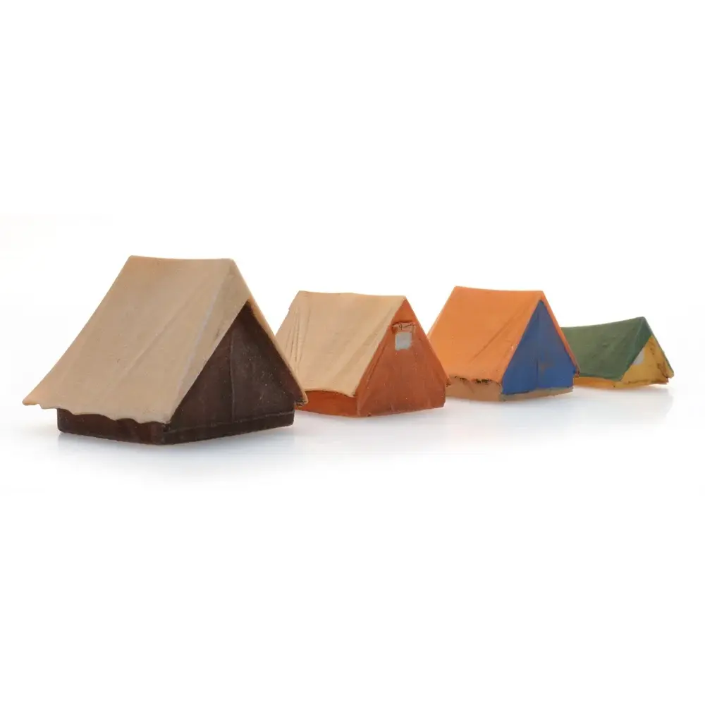 Quatre tentes, prêt à l'emploi - Artitec 312.034 - TT 1/120 - 2