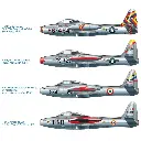 Avion de chasse F-84 G Thunderjet - Italeri 1321 - 1/72  - 3