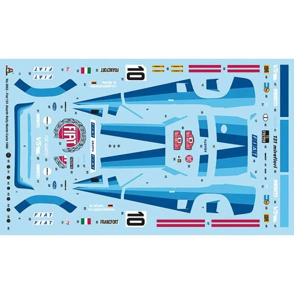 Fiat Abarth 131 Rallye - Italeri 3662 - 1/24 - 2