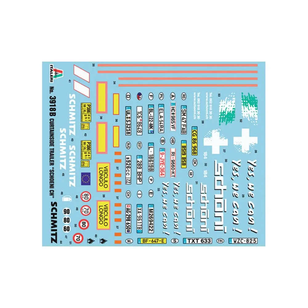 Semi-remorque Schöni - ITALERI 3918 - 1/24 - 580 mm - 3