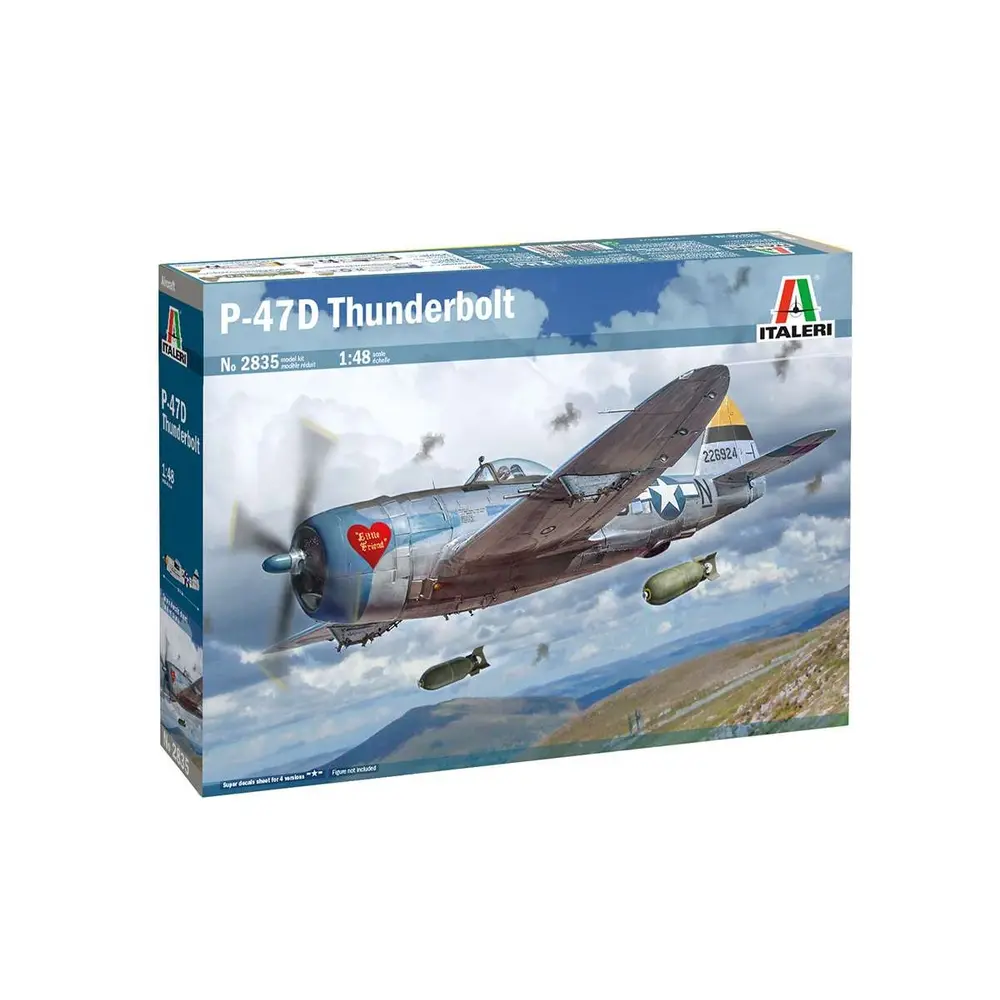 Avion P-47D Thunderbolt (Europe) - Italeri 2835 - 1/48 - 6