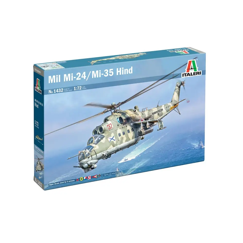 Hélicoptère MIL MI-24P / MI-35P - ITALERI 1432 - 1/72 - 2