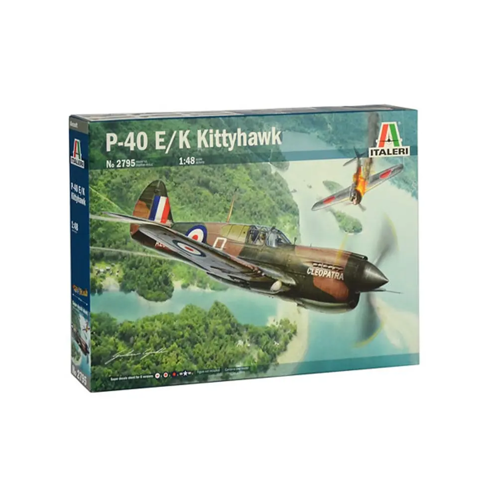 P-40E/K Kittyhawk - Italeri 795 - 1/48 - 4