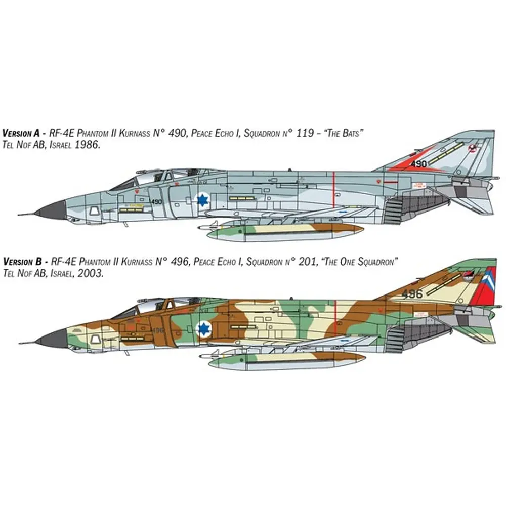 Avion RF-4E Phantom - ITALERI I2818 - 1/48 - 1960 - 3