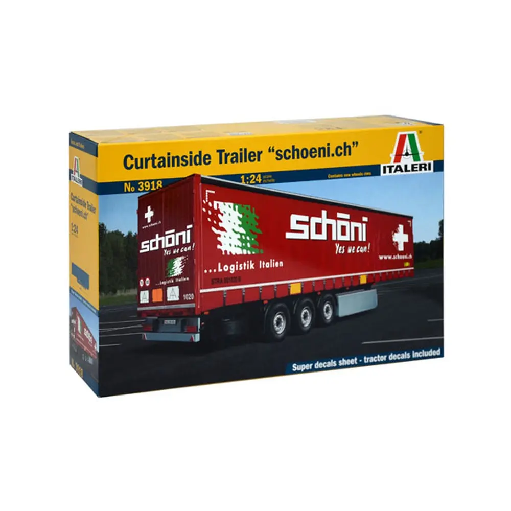Semi-remorque Schöni - ITALERI 3918 - 1/24 - 580 mm - 4