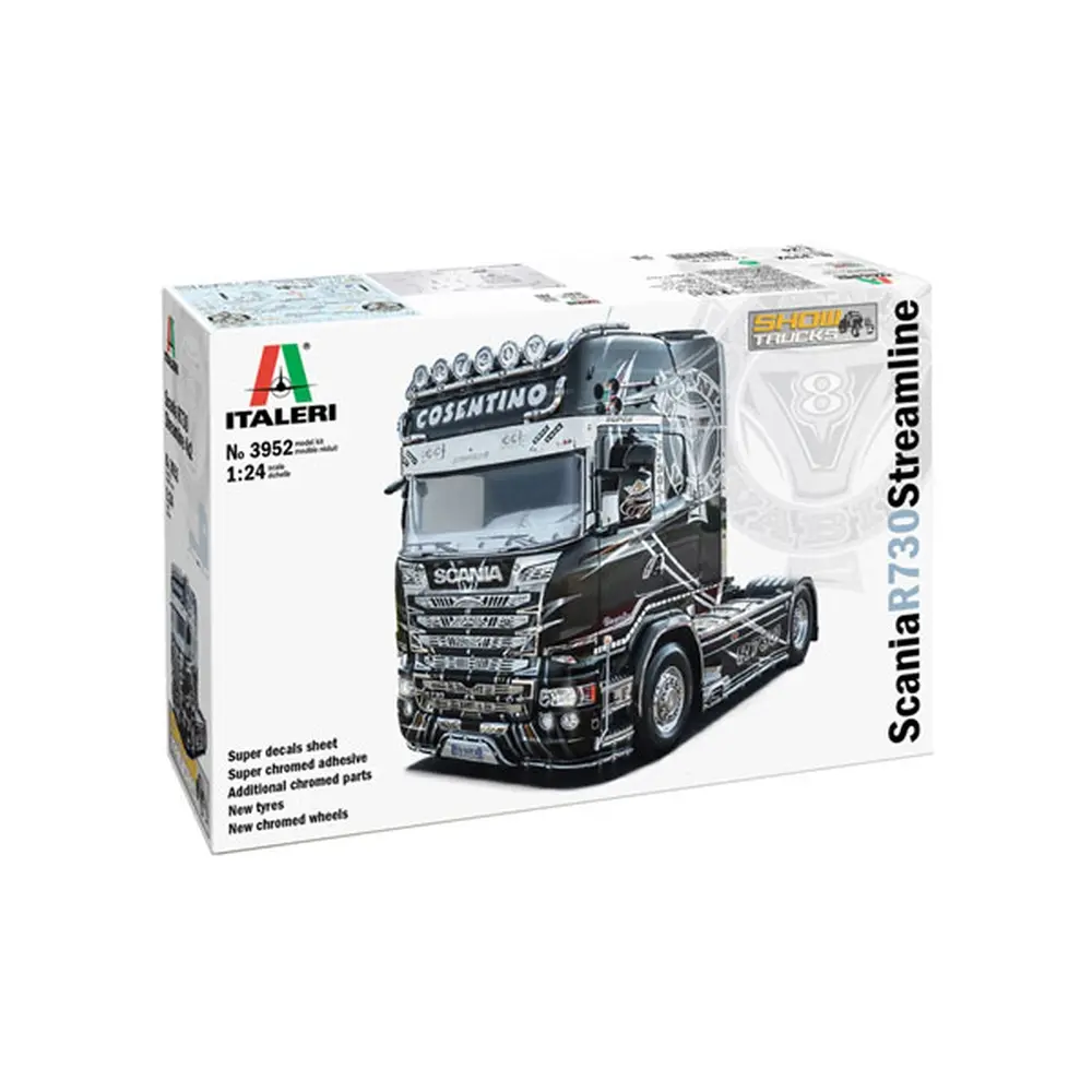Camion Scania R730 Streamline Show Trk - ITALERI 3952 -1/24 - 5