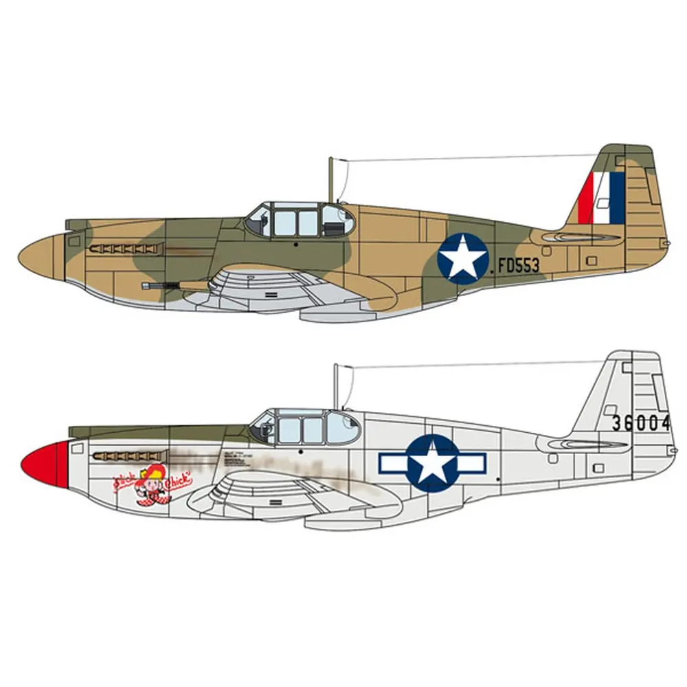 Avion P-51A Mustang - ITALERI I1423 - 1/72 - 1939-1945 - 4