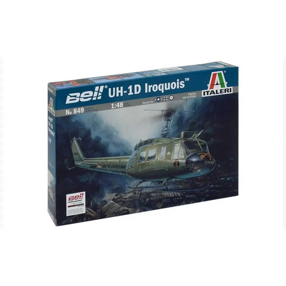 Hélicoptère UH-1D Slick - ITALERI I849 - 1/48 - 3