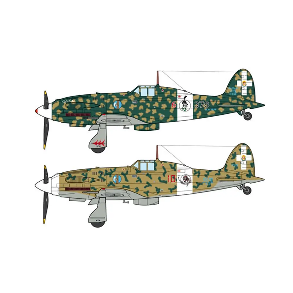 Avion MC.202 Folgore - ITALERI I1439 - 1/72 - 1939-1945 - 3