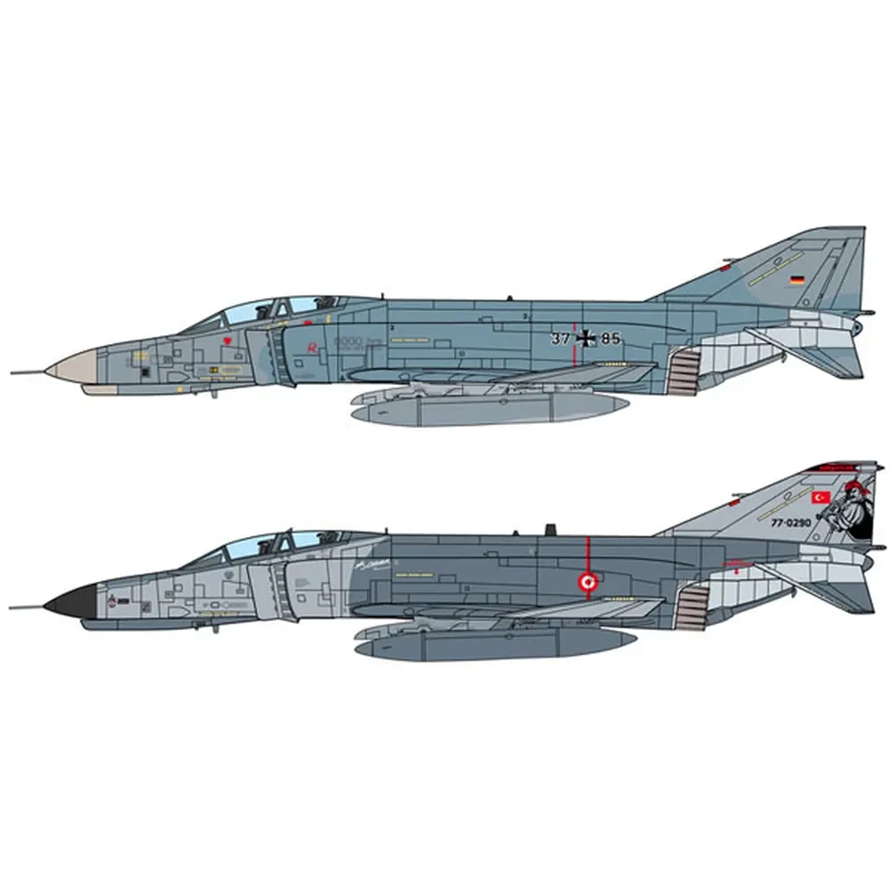 Avion F-4E / F Phantom II - ITALERI I1448 - 1/72 - 4