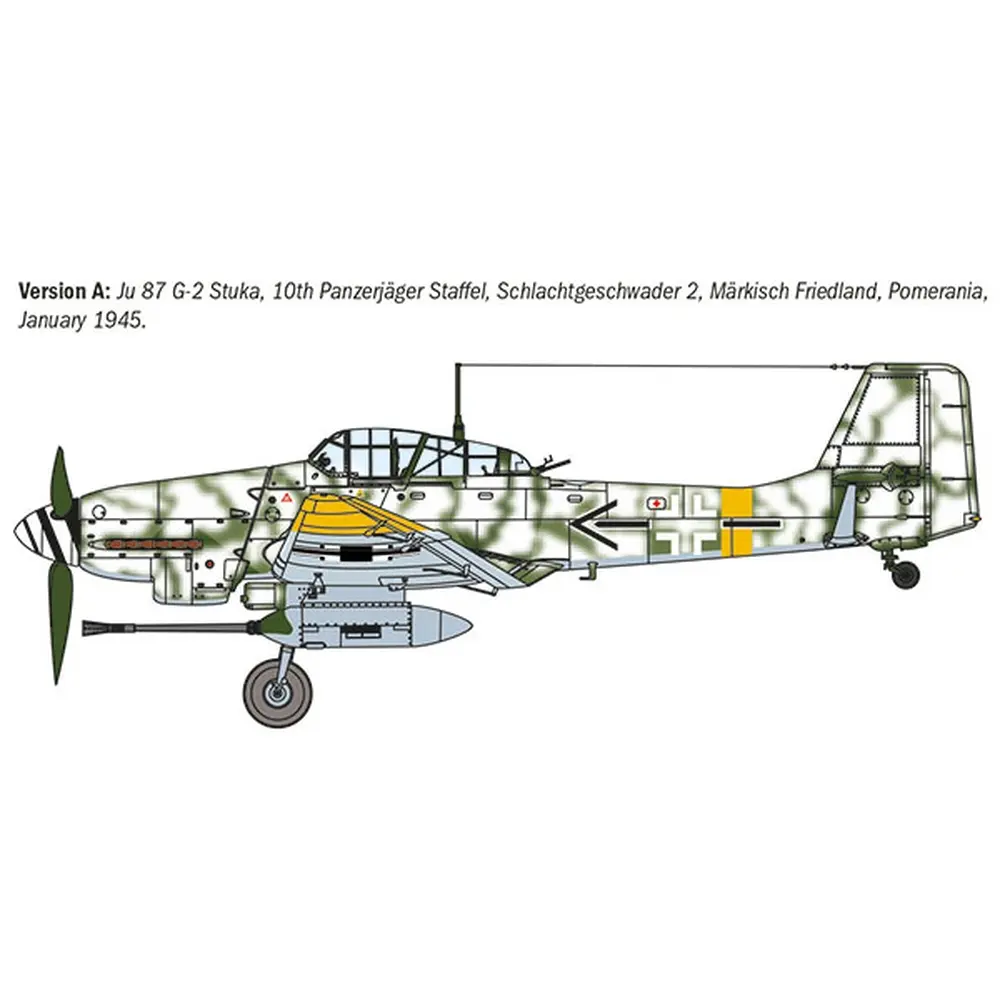 Avion Junkers Ju87G-2 - ITALERI I1466 - 1/72 - 1939-1945 - 3