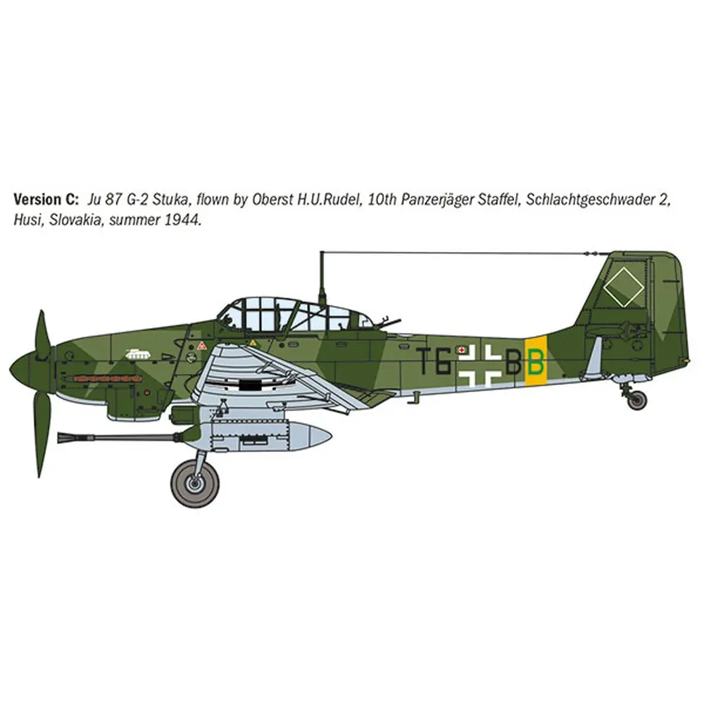 Avion Junkers Ju87G-2 - ITALERI I1466 - 1/72 - 1939-1945 - 5