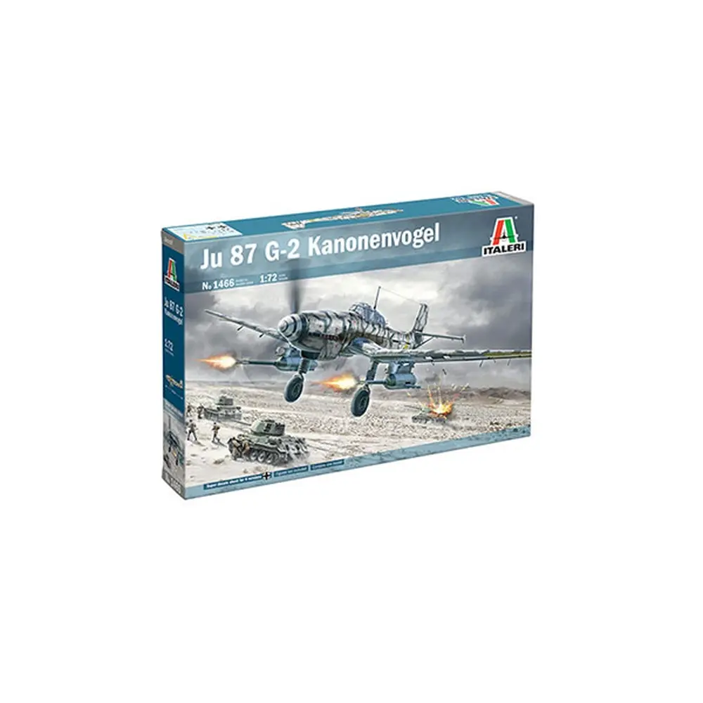 Avion Junkers Ju87G-2 - ITALERI I1466 - 1/72 - 1939-1945 - 7
