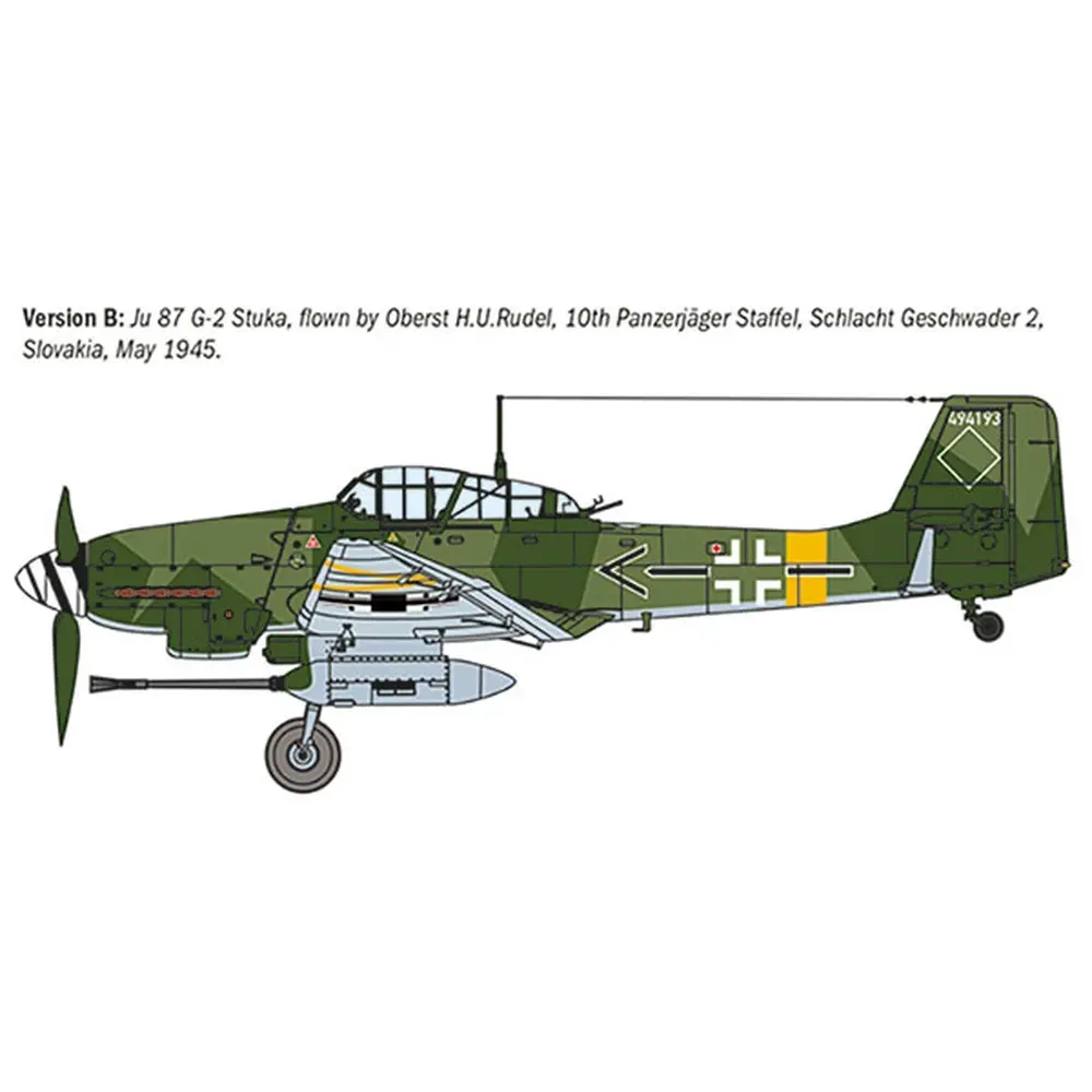 Avion Junkers Ju87G-2 - ITALERI I1466 - 1/72 - 1939-1945 - 4