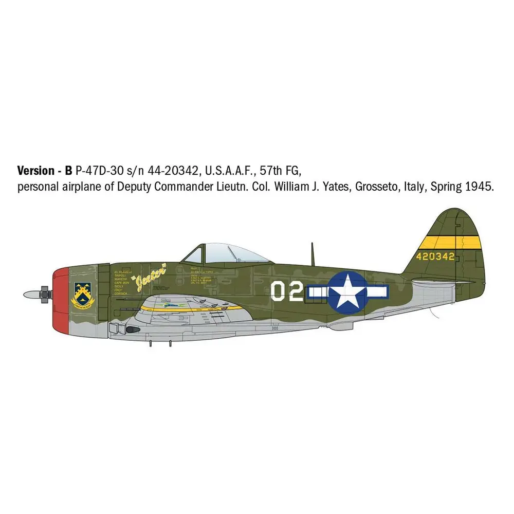 Avion P-47D Thunderbolt (Europe) - Italeri 2835 - 1/48 - 4