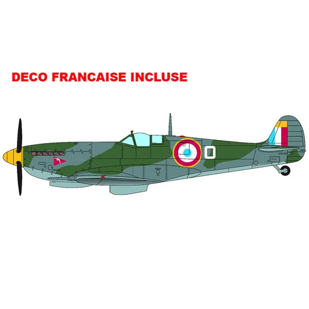 Avion Spitfire mk IX - ITALERI I2804 - 1/48 - 1939-1945 - 6